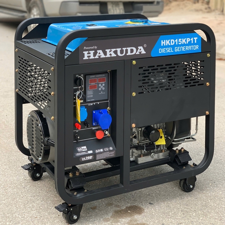 Máy phát điện động cơ diesel 15KW HAKUDA HKD15KP1T