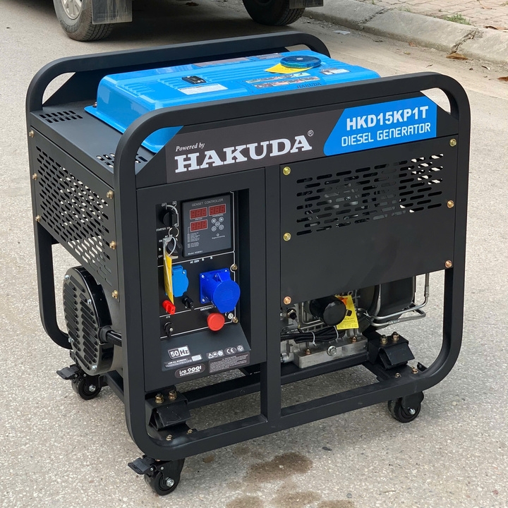 Máy phát điện động cơ diesel 15KW HAKUDA HKD15KP1T