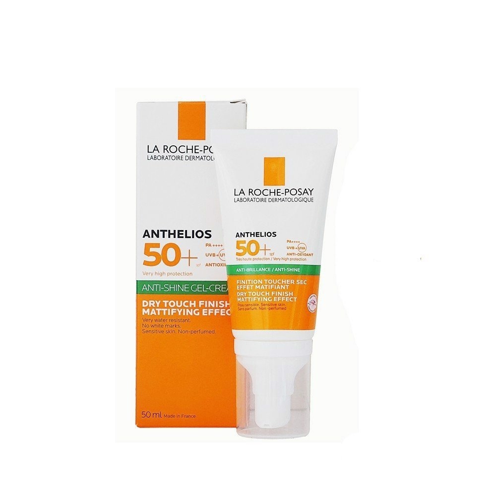 Kem chống nắng La Roche-Posay Anthelios Anti-shine Gel-cream SPF 50+ (vạch xanh Kem Chống Nắng La Roche-Posay Anthelios Anti-Shine Gel-Cream Spf 50+ (Vạch Xanh