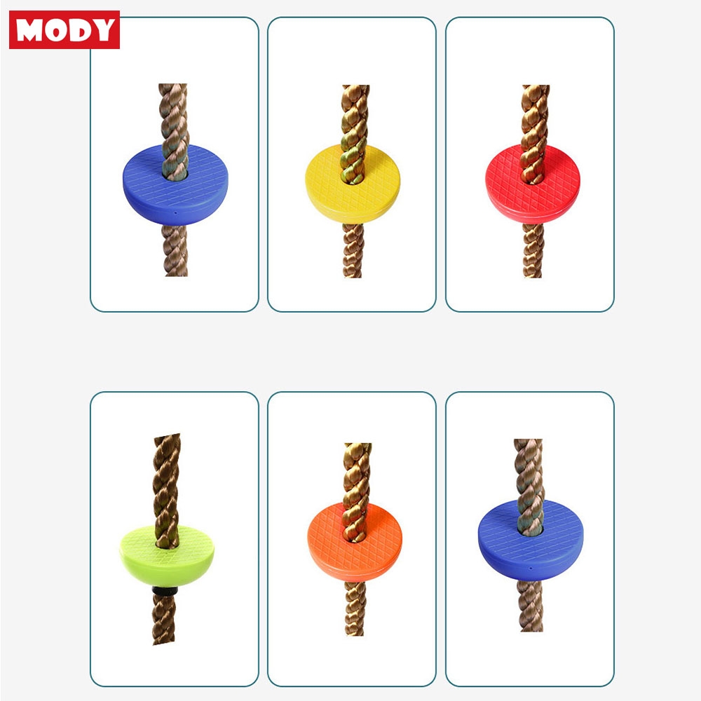 Bộ đĩa xích đu và dây thừng có khóa cài tiện dụng dành cho bé Mody M20010