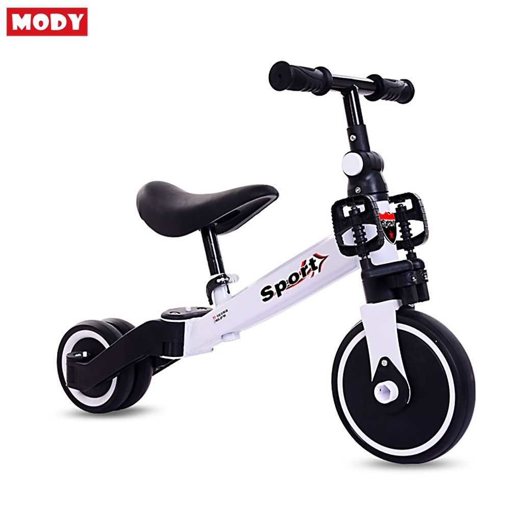 Xe đạp gập gọn thăng bằng cho bé 3 in 1 có bàn đạp Mody M618