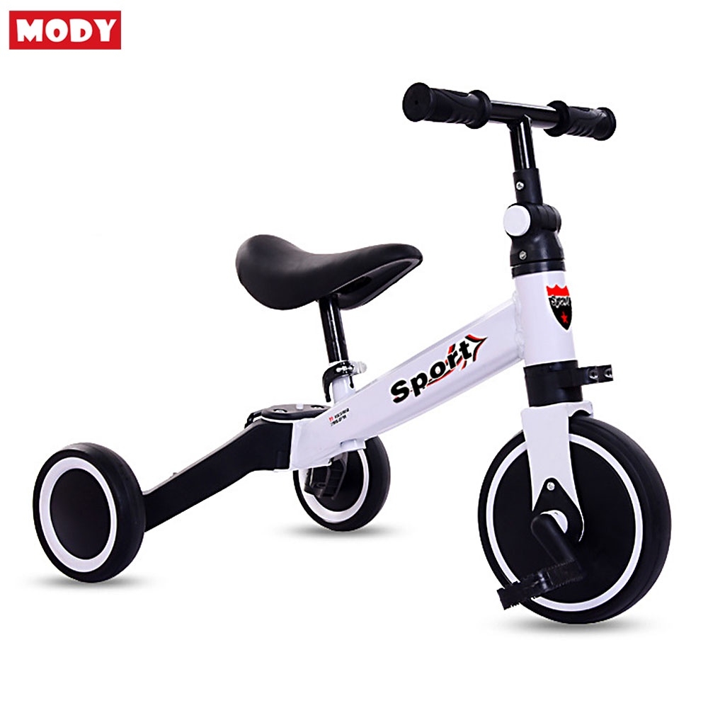 Xe đạp gập gọn thăng bằng cho bé 3 in 1 có bàn đạp Mody M618