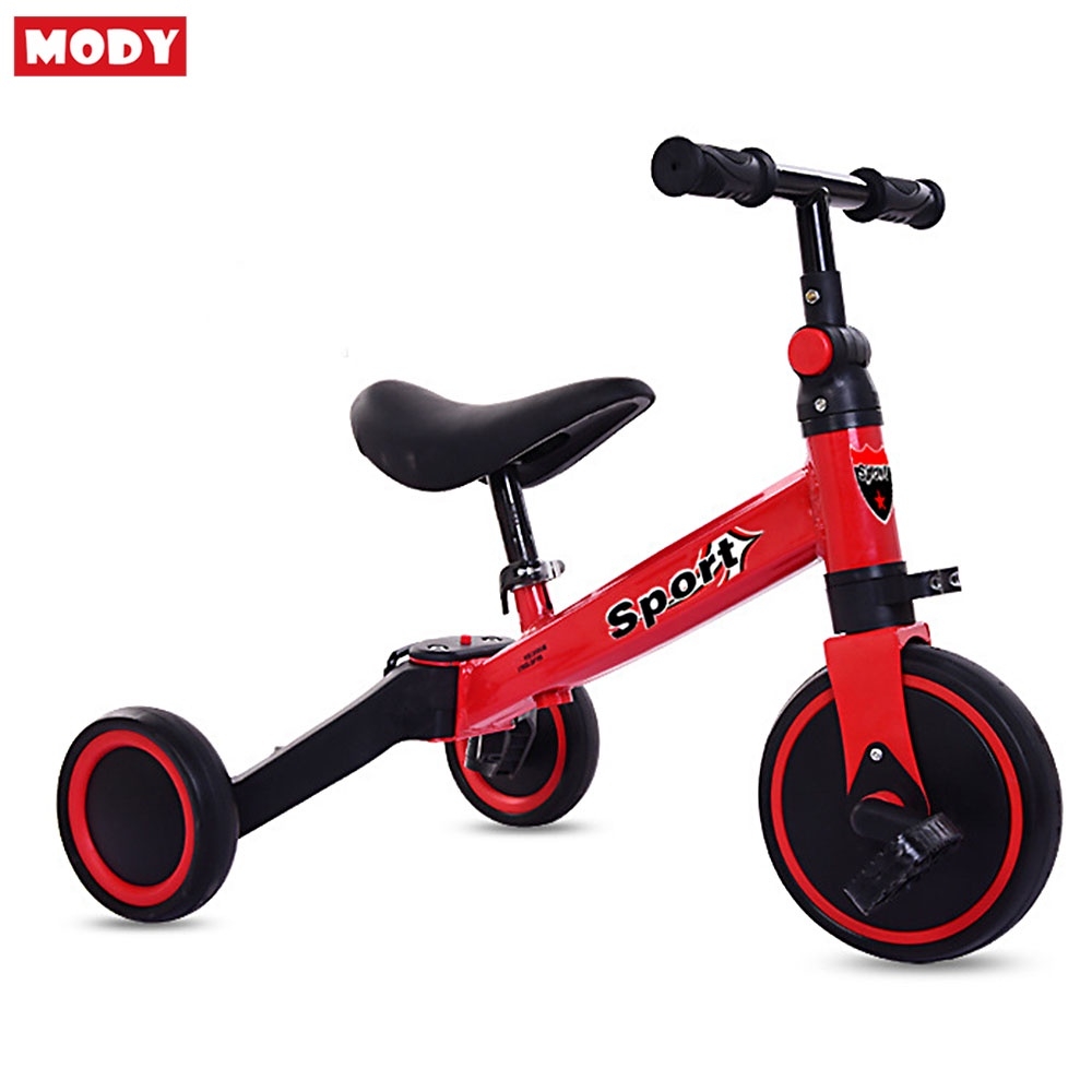 Xe đạp gập gọn thăng bằng cho bé 3 in 1 có bàn đạp Mody M618
