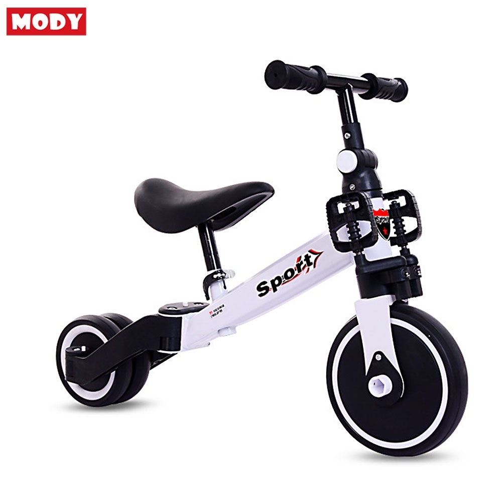 Xe đạp gập gọn thăng bằng cho bé 3 in 1 có bàn đạp Mody M618
