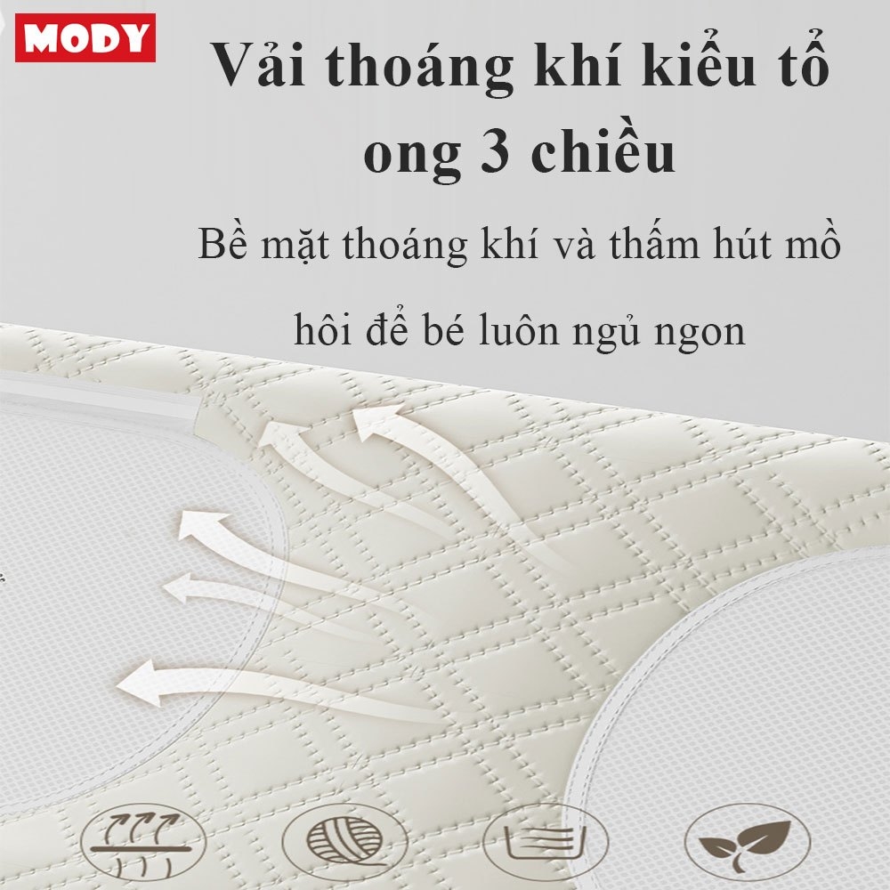 Quây cũi ngủ chung giường, nôi di động trên giường cho trẻ sơ sinh Mody M68