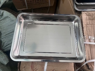 Khay chữ nhật inox 304