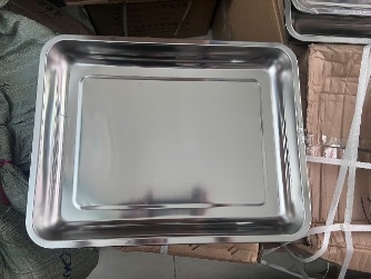 Khay chữ nhật inox 304
