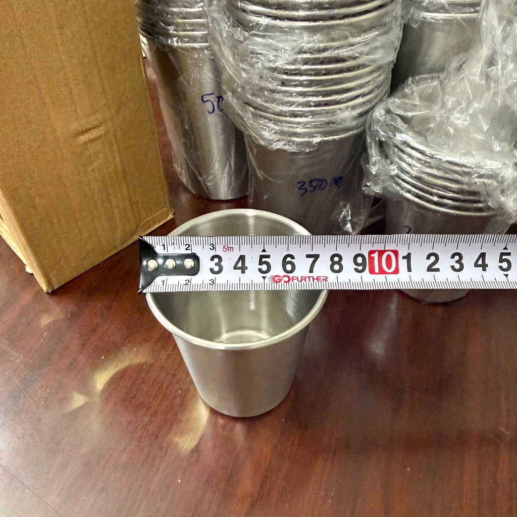 Cốc inox 1 lớp sus 304