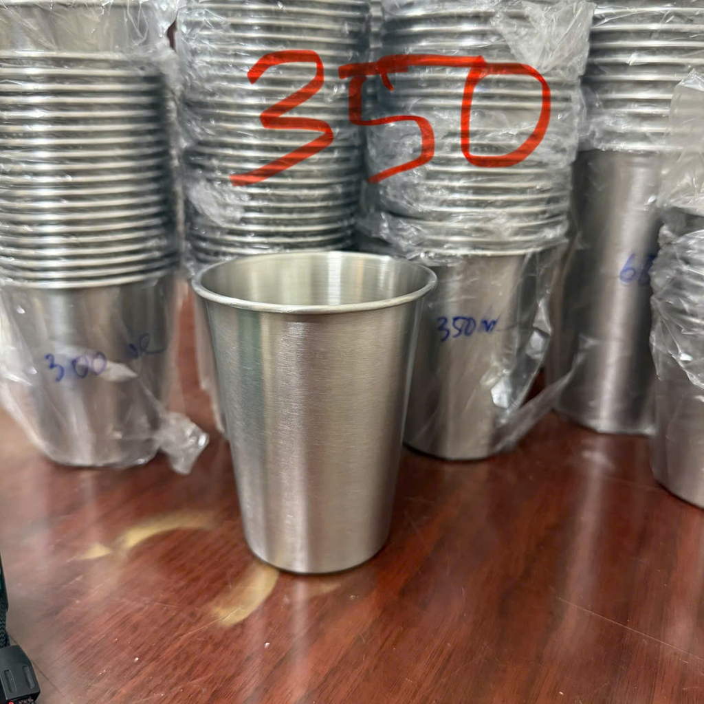 Cốc inox 1 lớp sus 304