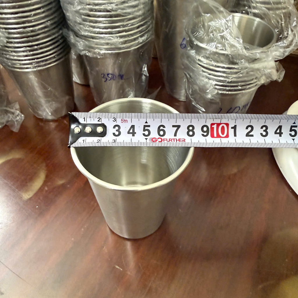 Cốc inox 1 lớp sus 304