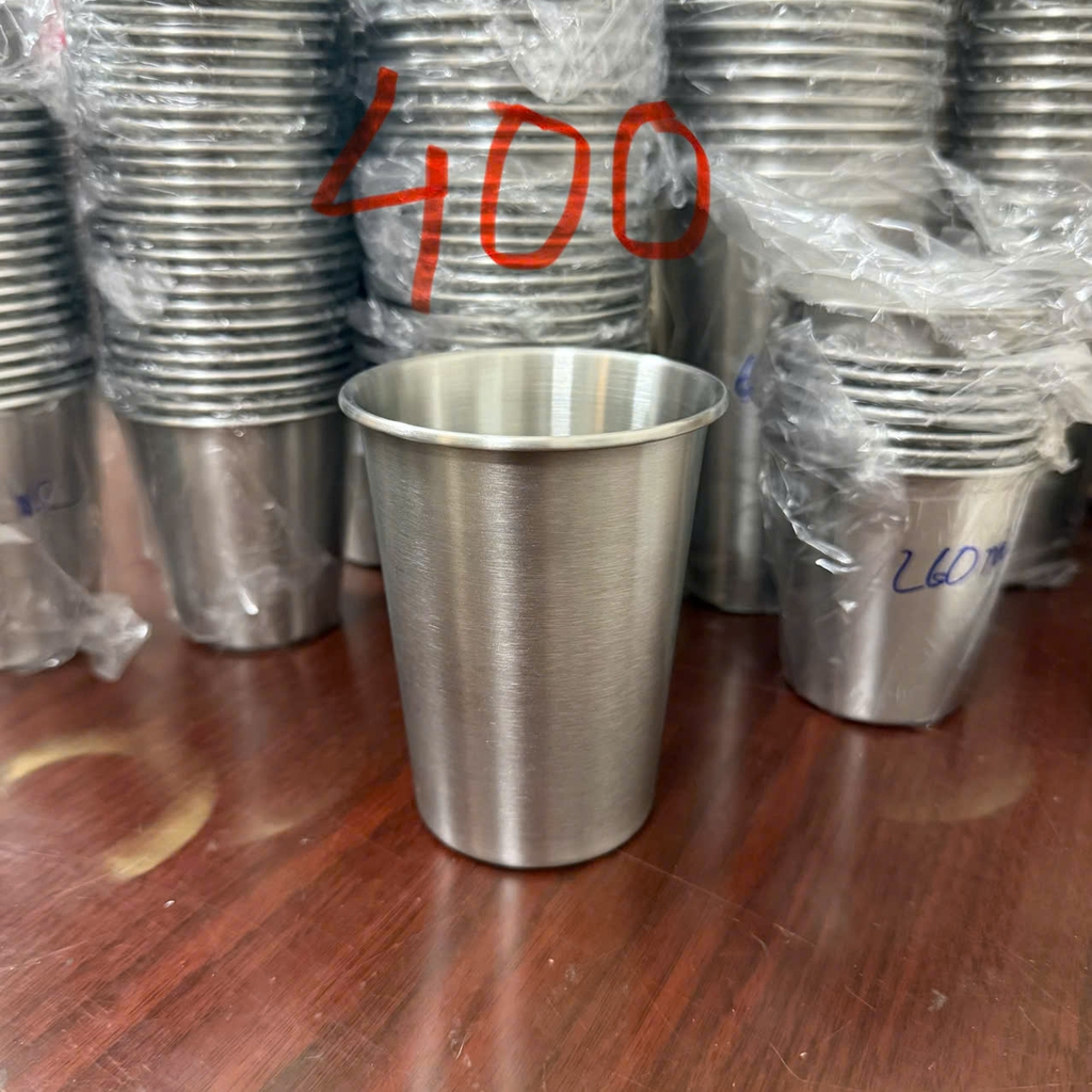 Cốc inox 1 lớp sus 304