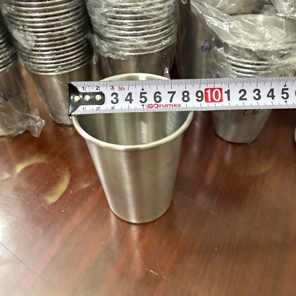 Cốc inox 1 lớp sus 304