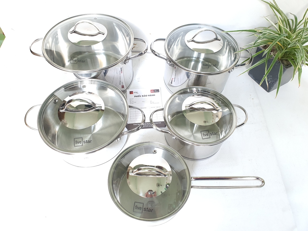 Bộ nồi Kitchi nắp kính