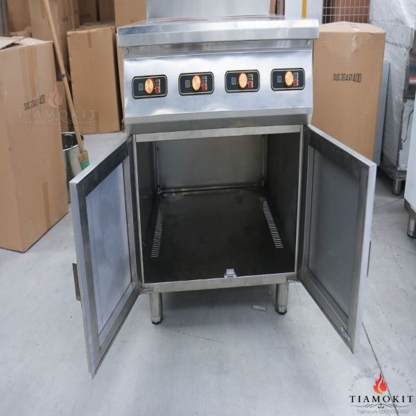 Bếp Âu điện từ 4 họng (3kw/họng)