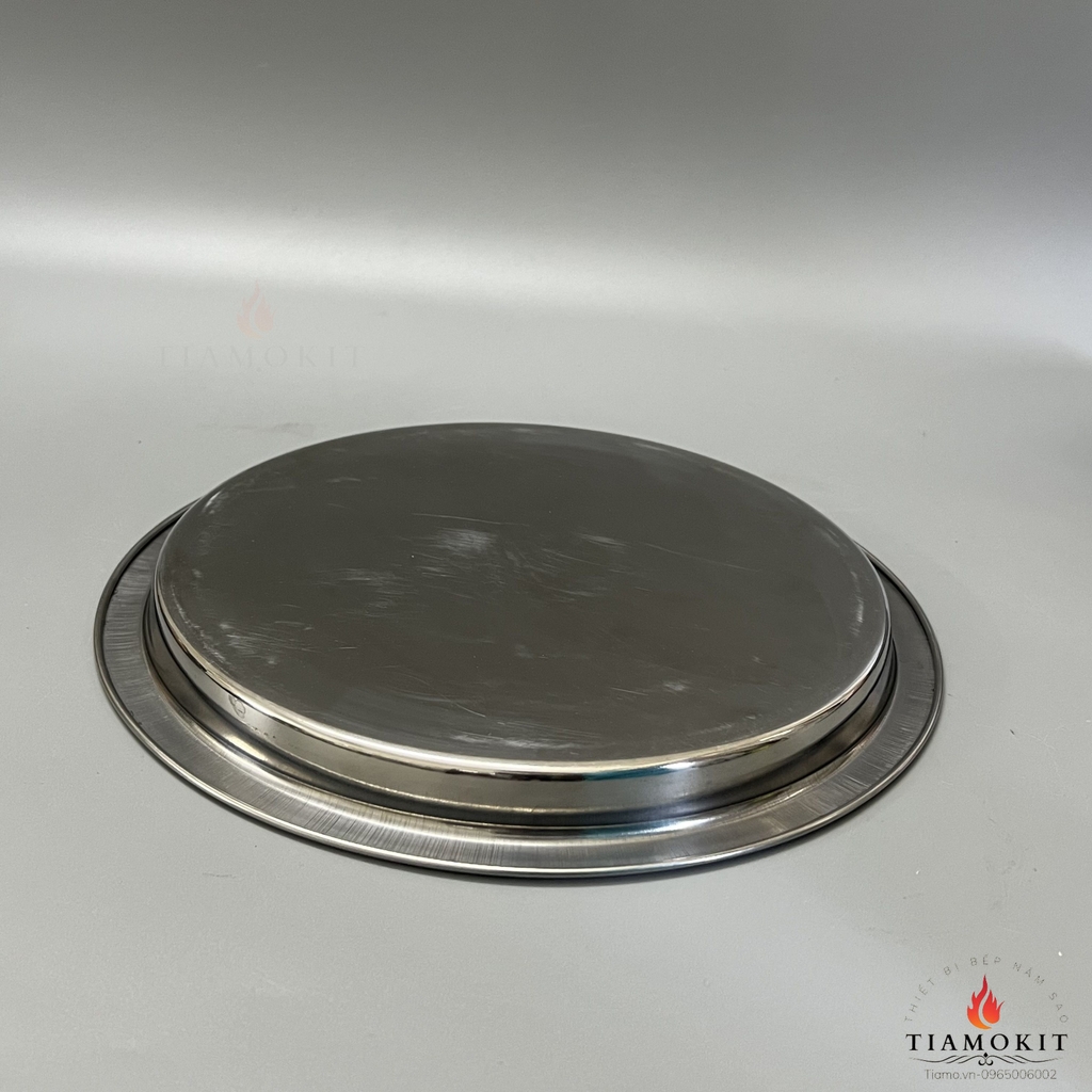 Khay tròn inox 201