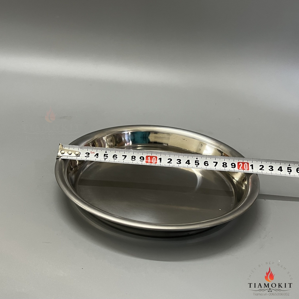Khay tròn inox 201
