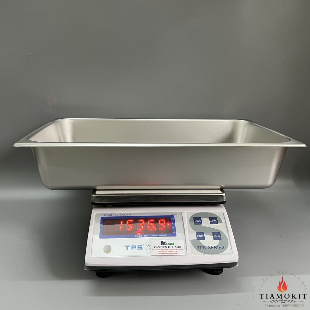 Khay buffet GN 1/1/6.5 inox 304