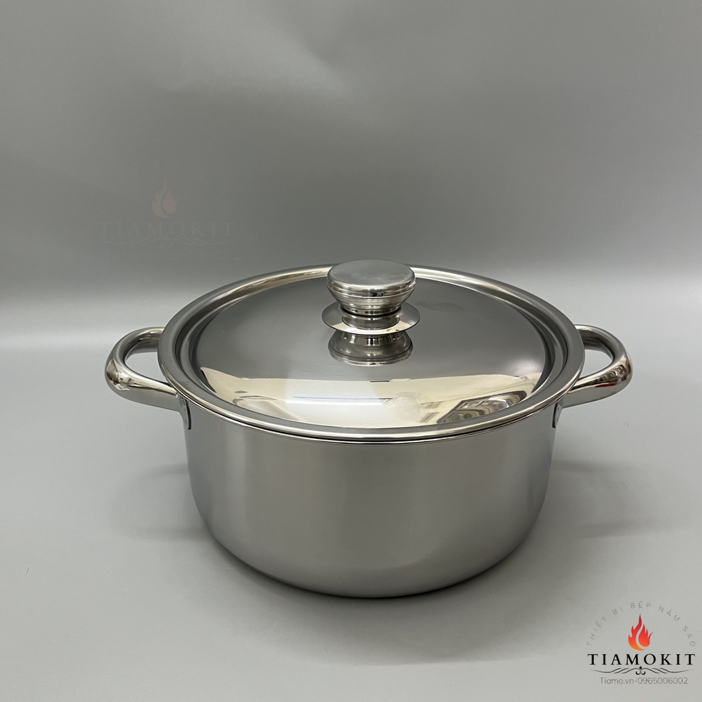 Nồi 1 đáy nắp inox Vietcook