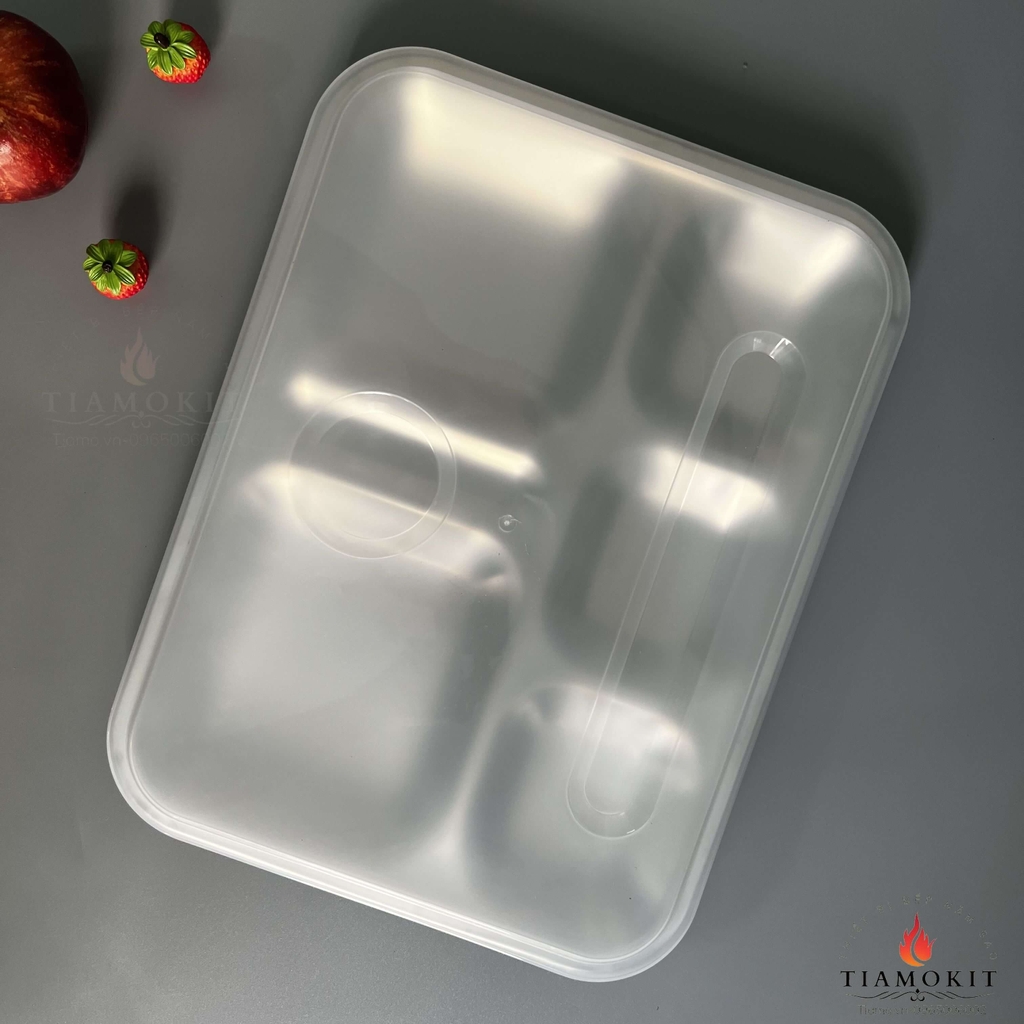 Khay inox chia cơm 6 ngăn Kim Thành Sus 201 ( 6NKT2 )