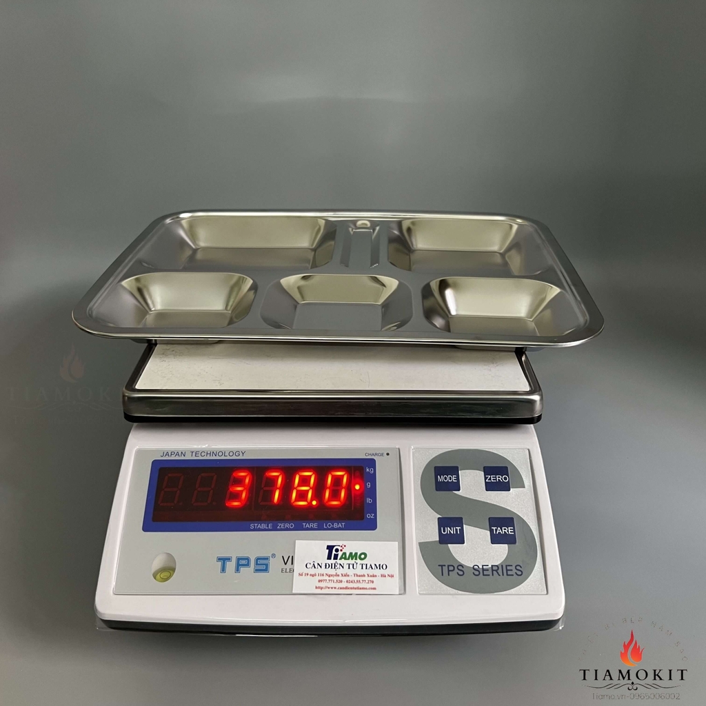 Khay inox chia cơm 6 ngăn Kim Thành Sus 201 ( 6NKT2 )