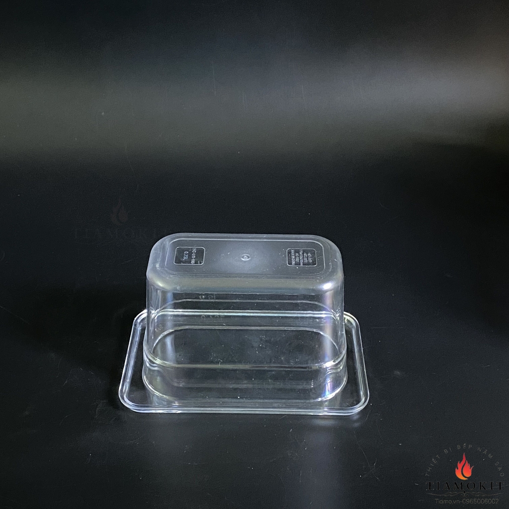 Khay nhựa đựng topping, trà sữa, chè,... PC GN 1/9