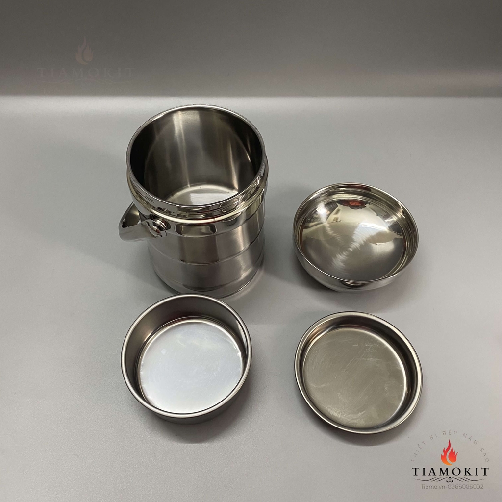 CẶP LỒNG INOX HÀN QUỐC NẮP BÁT