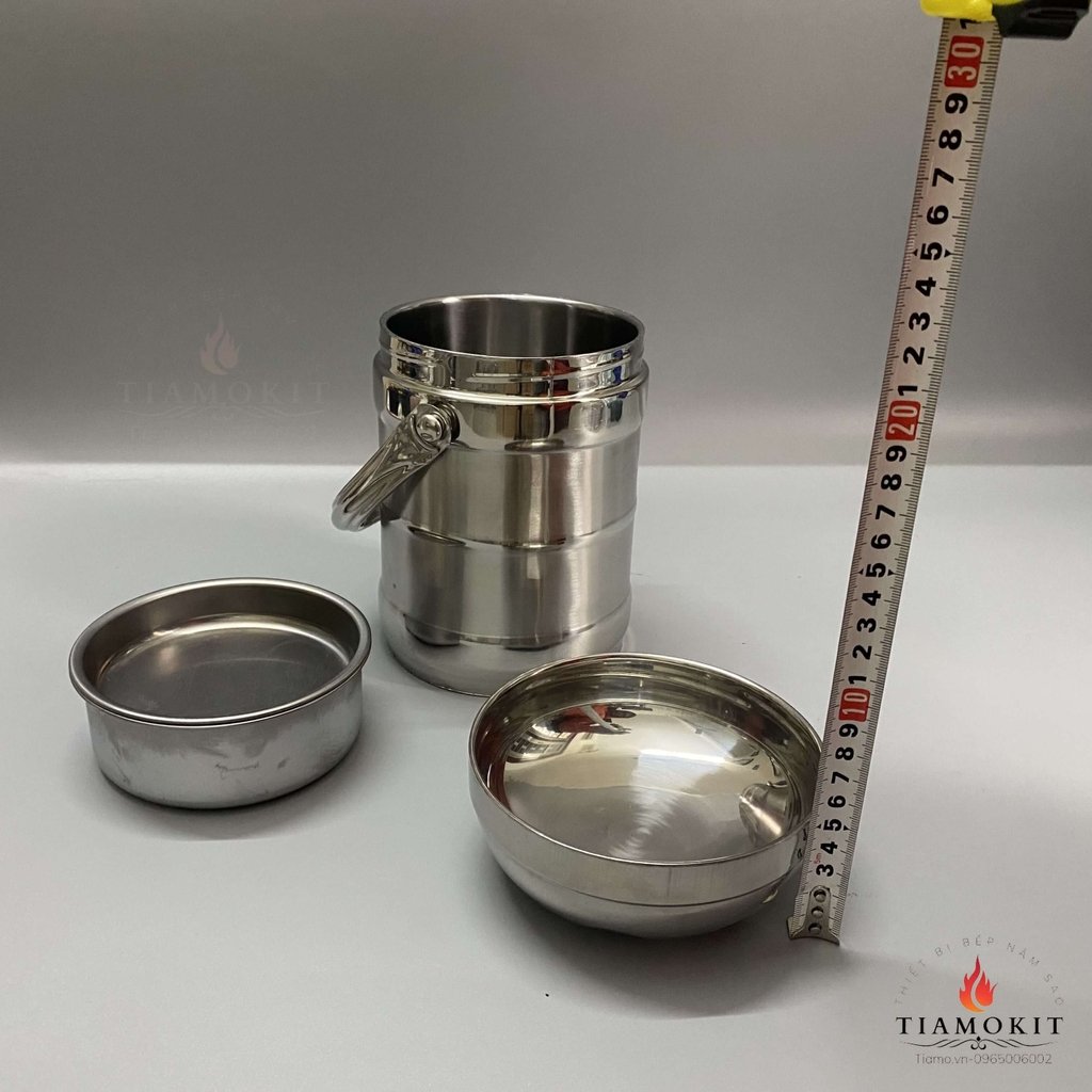 CẶP LỒNG INOX HÀN QUỐC NẮP BÁT