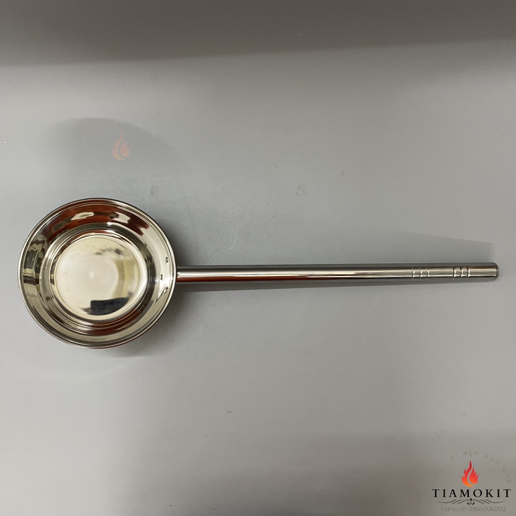 Gáo múc canh cán inox kích thước 14cm đến 16cm