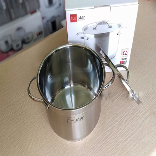 Nồi Inox Fivestar 24cm thân cao