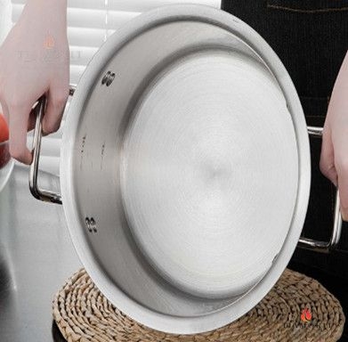 Nồi inox 50 lít SUS304 có từ tính đáy 5 lớp
