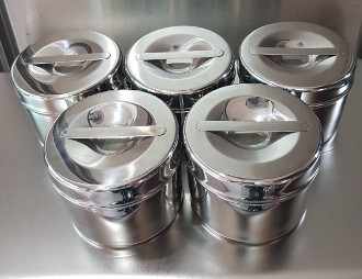 Hộp lưu mẫu inox 304