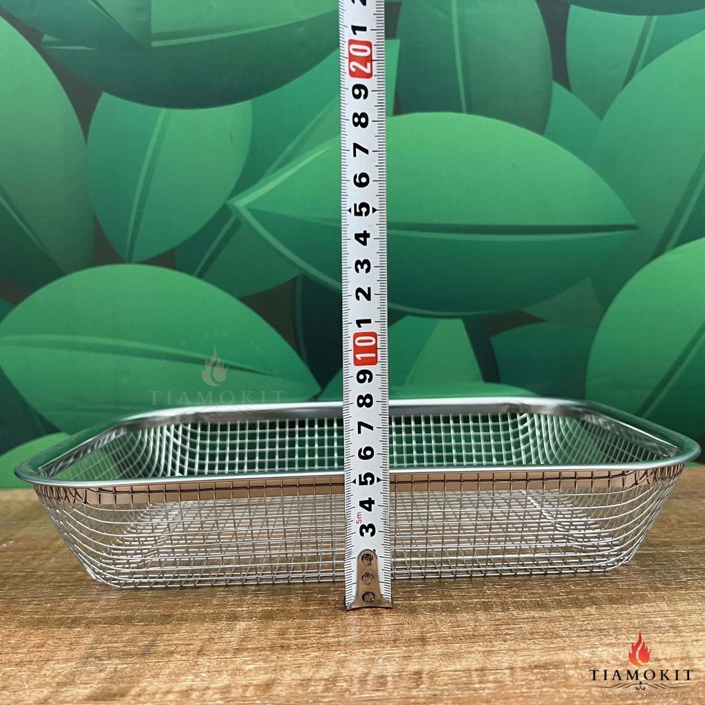 RỔ LƯỚI INOX ĐỰNG RAU CỦ QUẢ