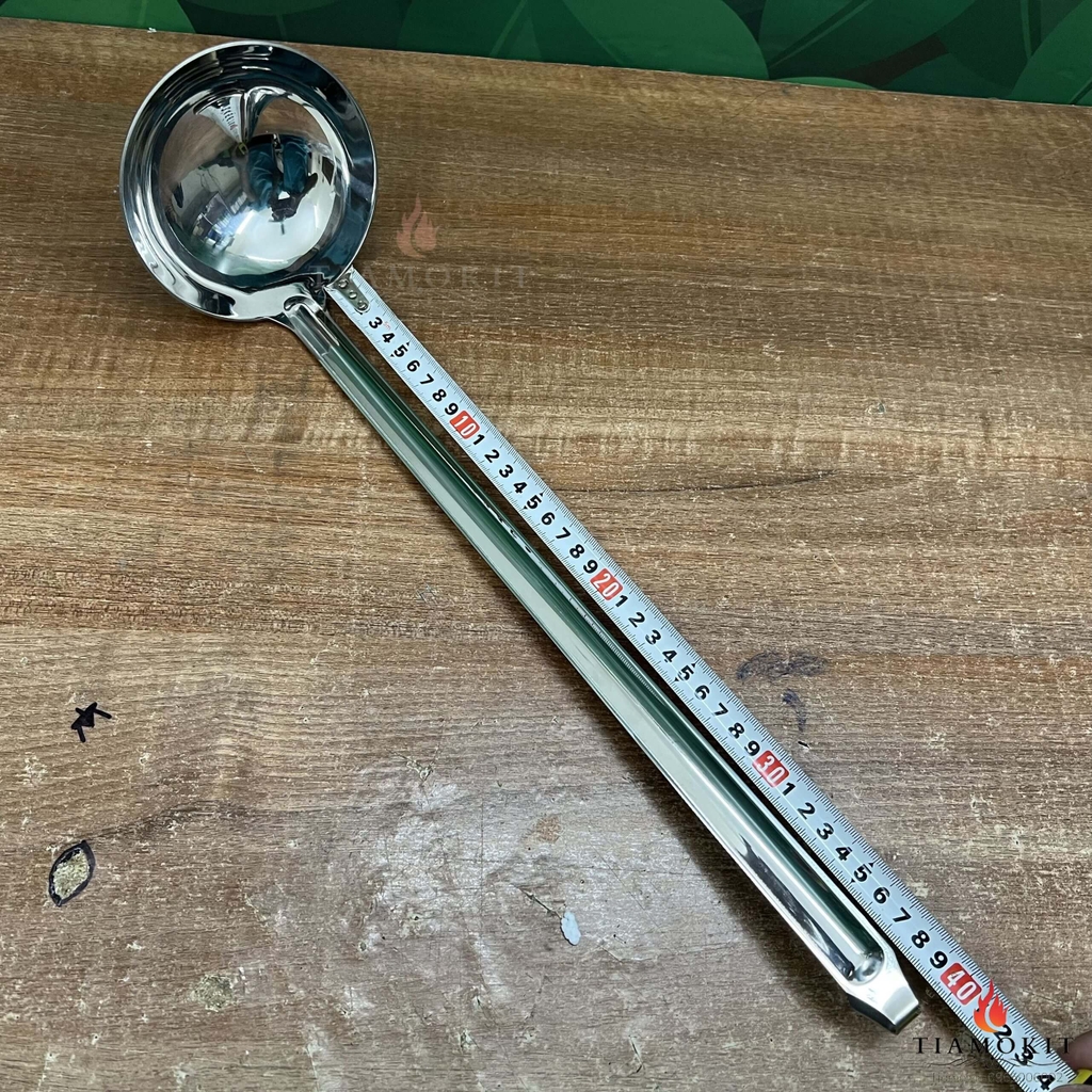Muôi canh inox có móc