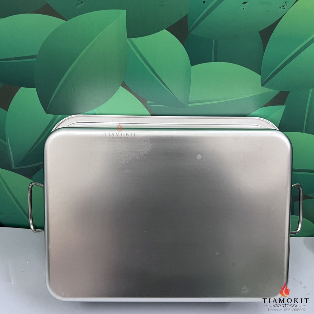 Khay chữ nhật 40x30x10 có quai cầm