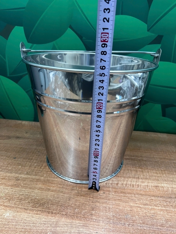 Xô inox 27cm