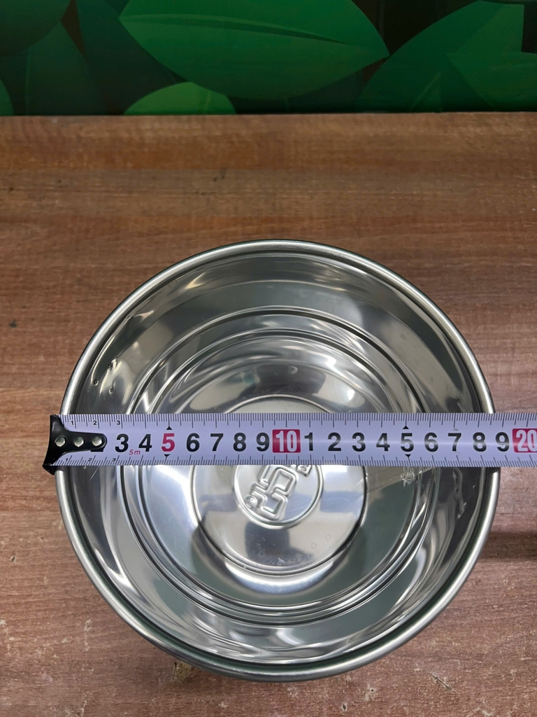 Xô inox 18cm