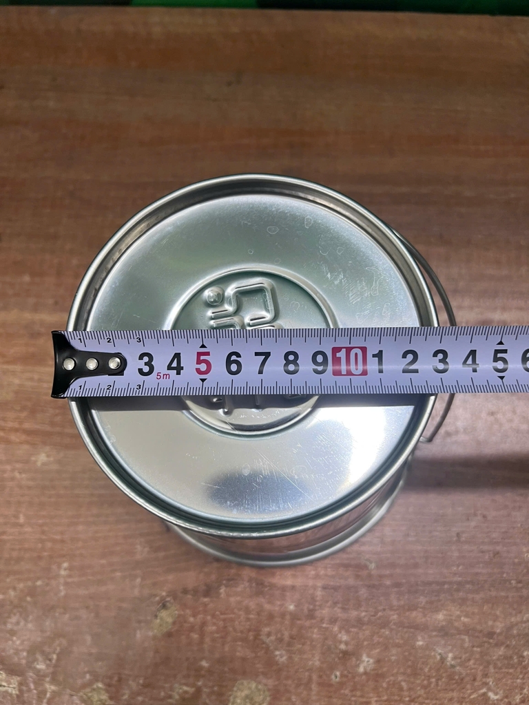 Xô inox 18cm