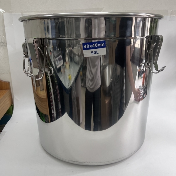 Bình Inox 201 Đựng Nước Không Vòi Tem Xanh