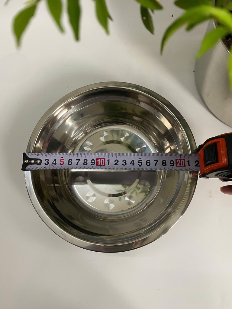 Bát inox vòng tròn