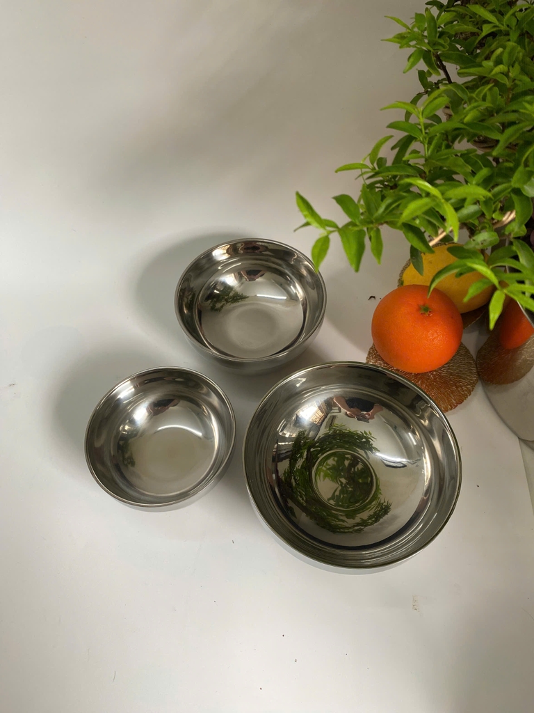 Bát Inox 2 lớp Hàn Quốc (11cm, 13cm, 14cm, 16cm, 18cm, 20cm)