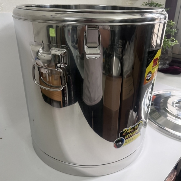 Bình Inox Đựng Nước Không Vòi 65L