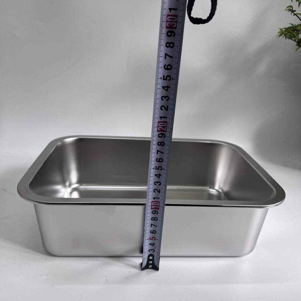 Khay để đồ Inox 35x25 Cm