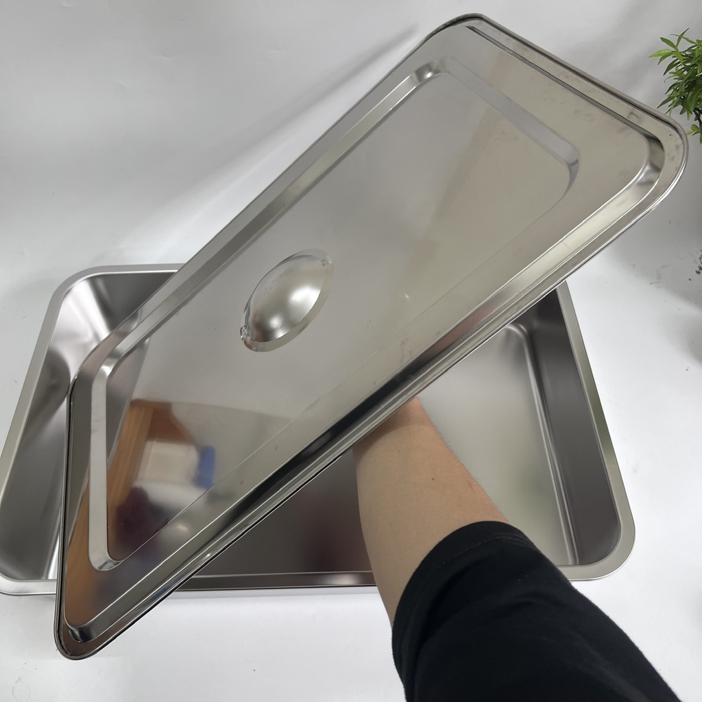 Khay để đồ Inox 50x35 Cm