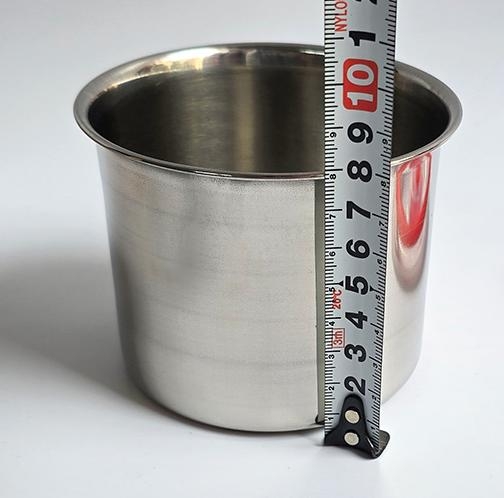 Thố inox có nắp chống tràn 10cm
