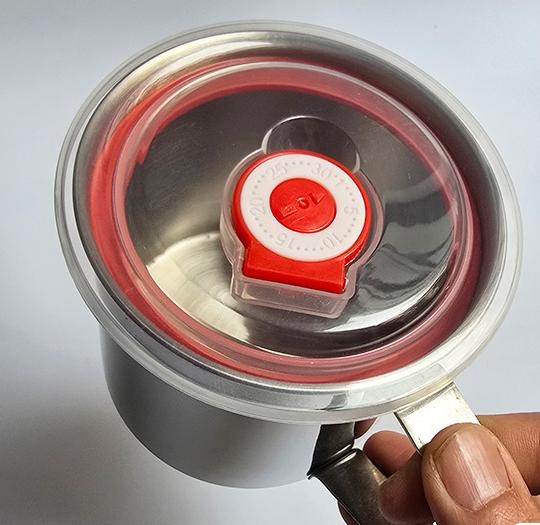 Ca inox có nắp chống tràn 10cm
