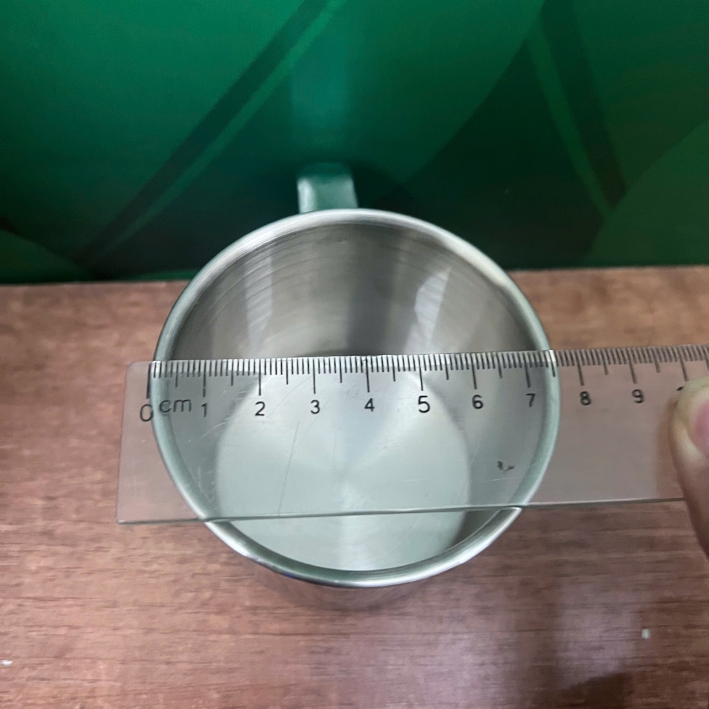 Cốc inox uống nước 7,5cm