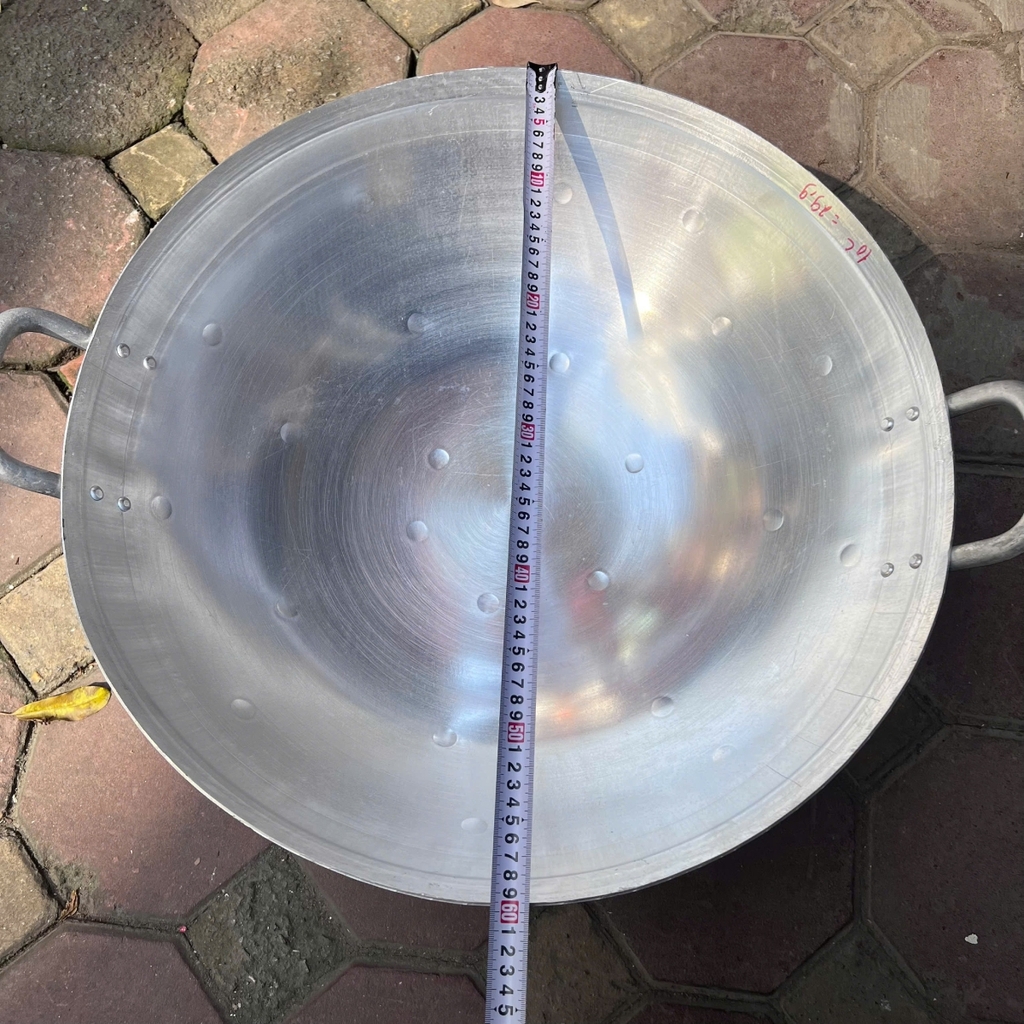 Chảo nhôm dày 50cm, 60cm, 70cm