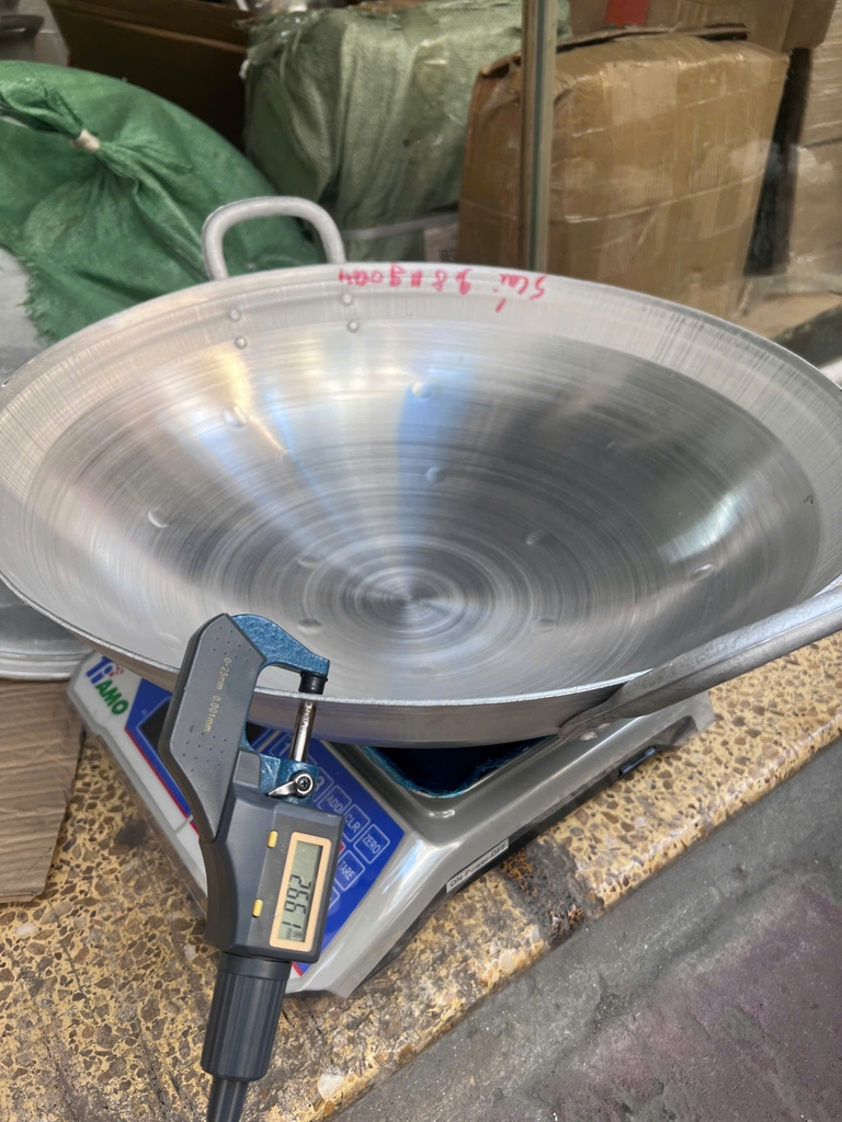 Chảo nhôm dày 50cm, 60cm, 70cm