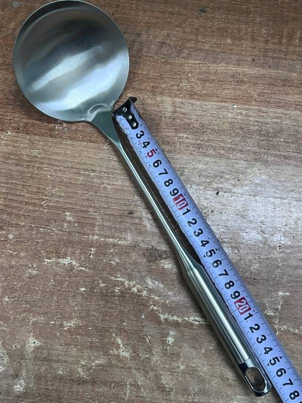 Bộ dụng cụ nấu ăn muôi, muôi lỗ, xẻng đảo bằng inox