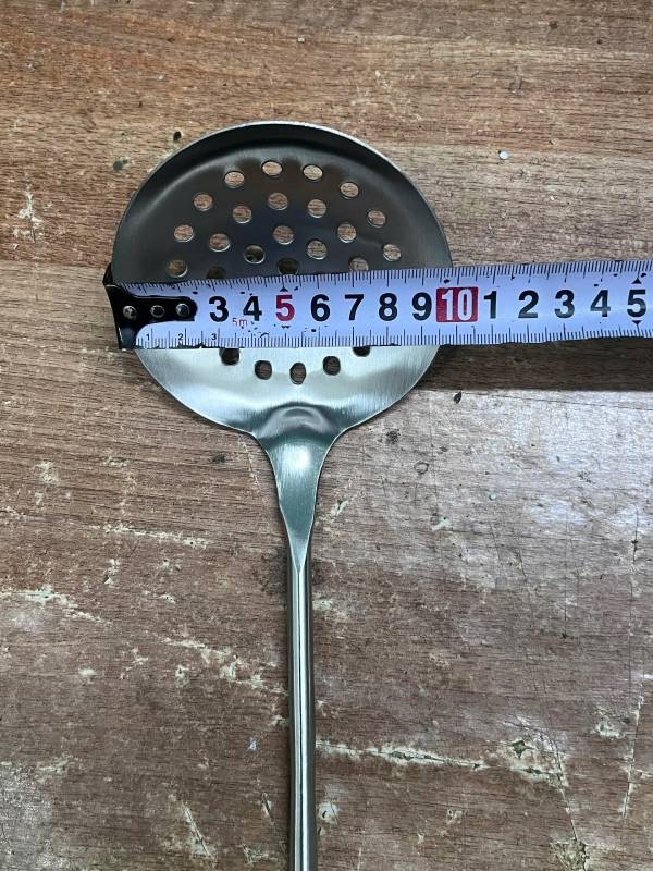 Bộ dụng cụ nấu ăn muôi, muôi lỗ, xẻng đảo bằng inox